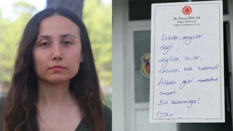 Akbelen direnişinin yedinci yılında tutuklanan Esra Işık’tan mesaj: Toprağımı savundum