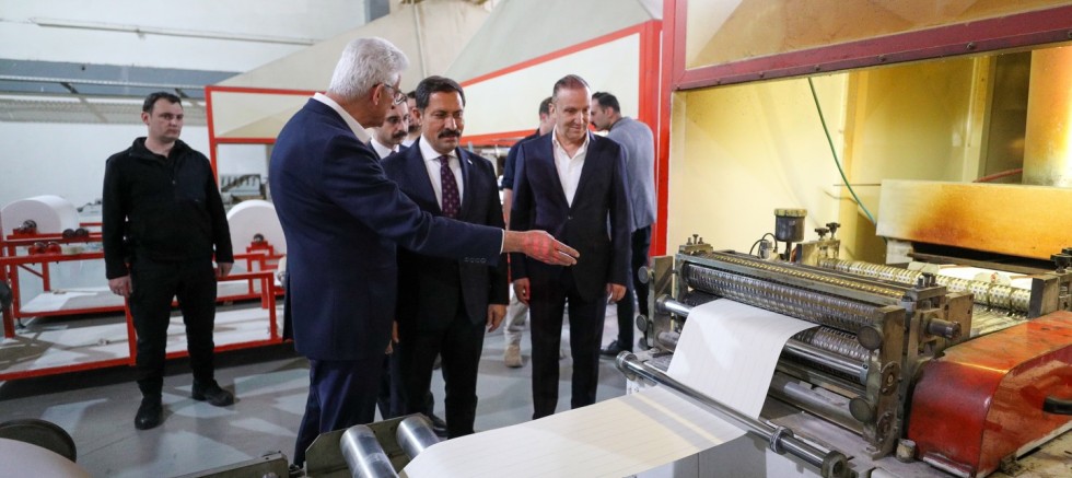 Hatay Valisi Masatlı Asaş Filtre’yi Ziyaret Etti