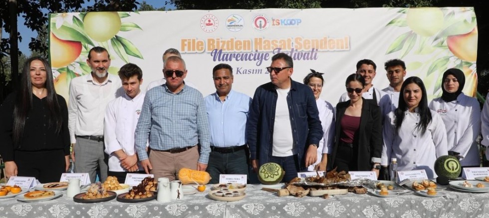 İskenderun'da 'File Bizden Hasat Senden Narenciye Festivali' Düzenlendi