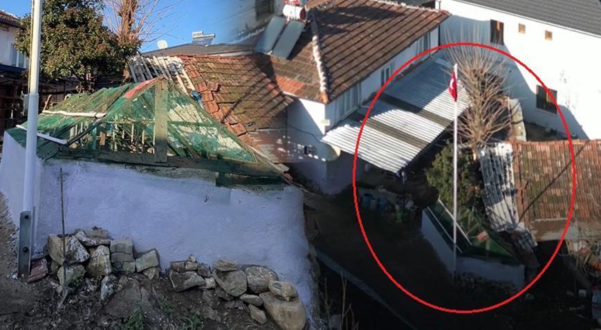 Kurtuluş Savaşı'ndan kalma 103 yıllık şehit mezarı ev sahipleri koruyor!