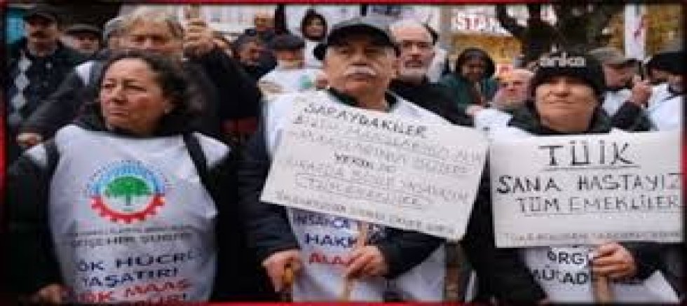 Bazılarına kepçe kepçe zam, emekliye gelince çay kaşığı..