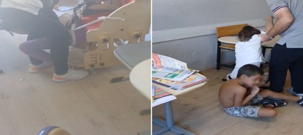 Bursa'da otizmli öğrenciler iple bağlandı; inceleme başlatıldı