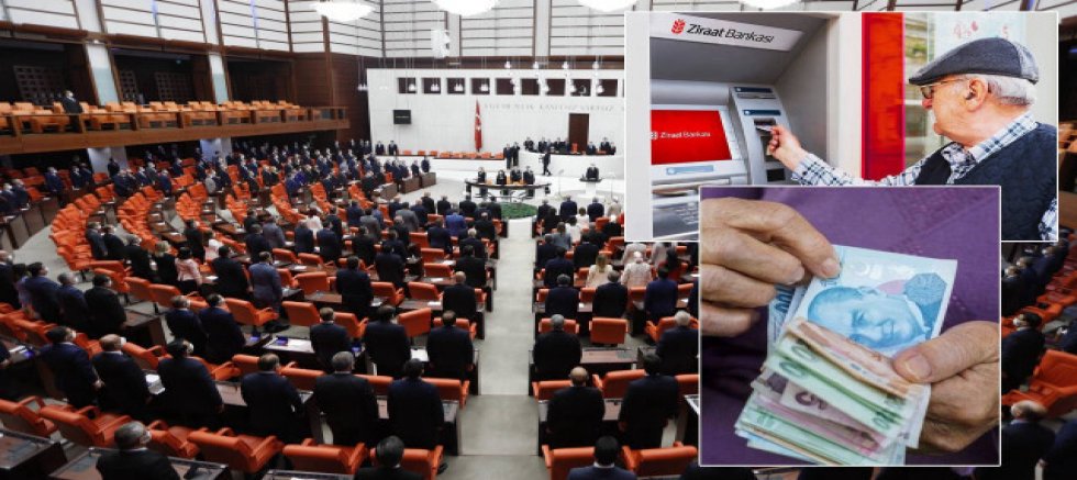 Emekli önergesi AKP-MHP oylarıyla reddedildi