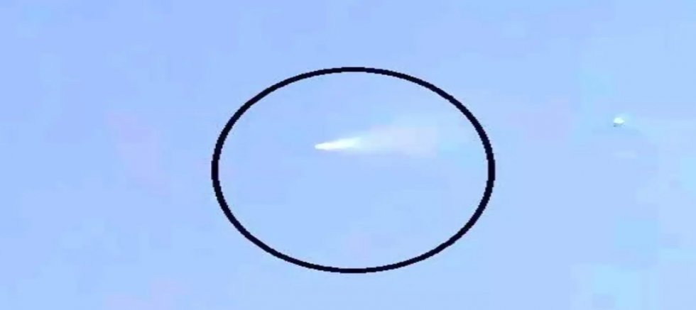 Gökyüzünde füze harekatı Hatay’dan görüldü