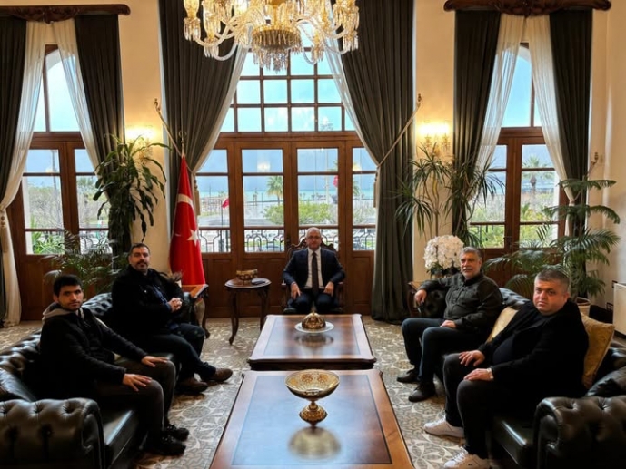 HAGC'DEN KAYMAKAM ÖNDER'E NEZAKET ZİYARETİ