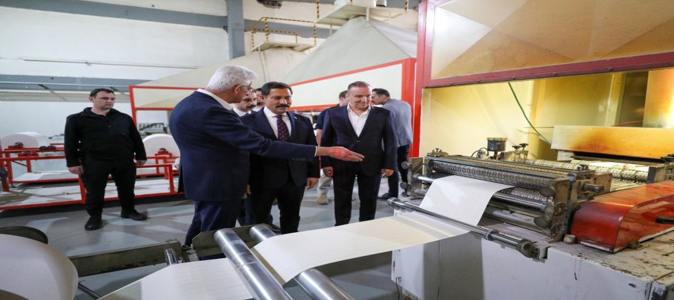Hatay Valisi Masatlı Asaş Filtre’yi Ziyaret Etti