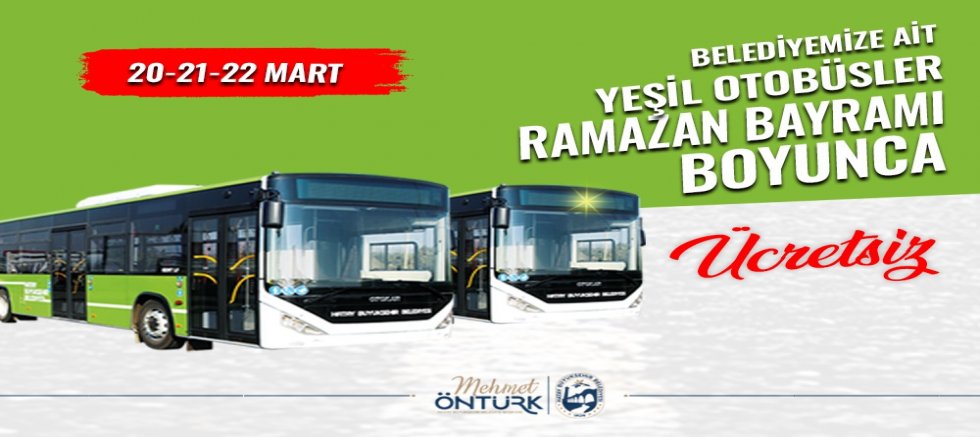 HBB’den Bayramda Ücretsiz Ulaşım Müjdesi