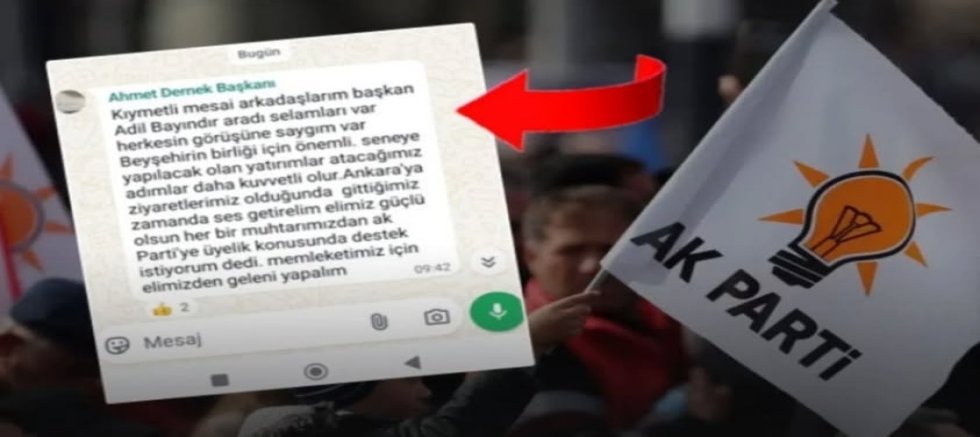 Hızla üye kaybeden AKP’den muhtarlara skandal talimat