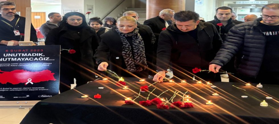 İskenderun Gelişim ve Palmiye Hastanesinde Karanfilli Anma!