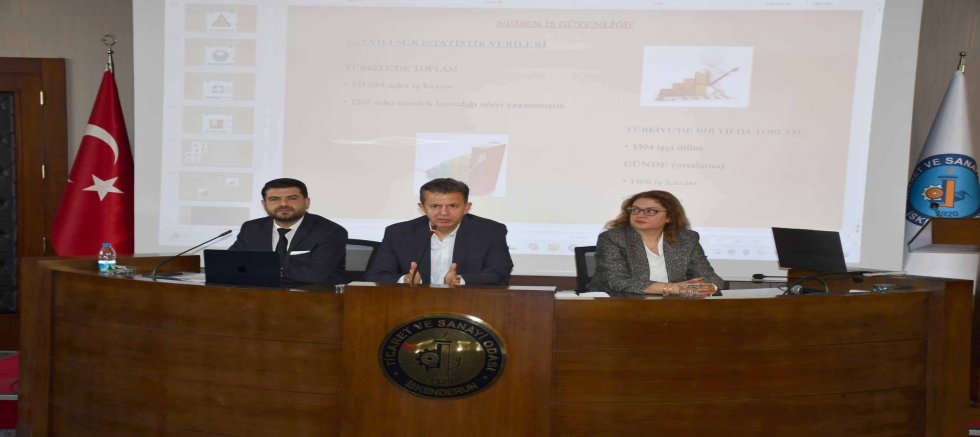 İTSO’da İş Sağlığı İş Güvenliği Eğitimi Düzenlendi