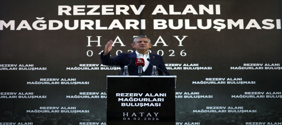 Özgür Özel Hatay’da Rezerv Alan Mağdurlarıyla Buluştu