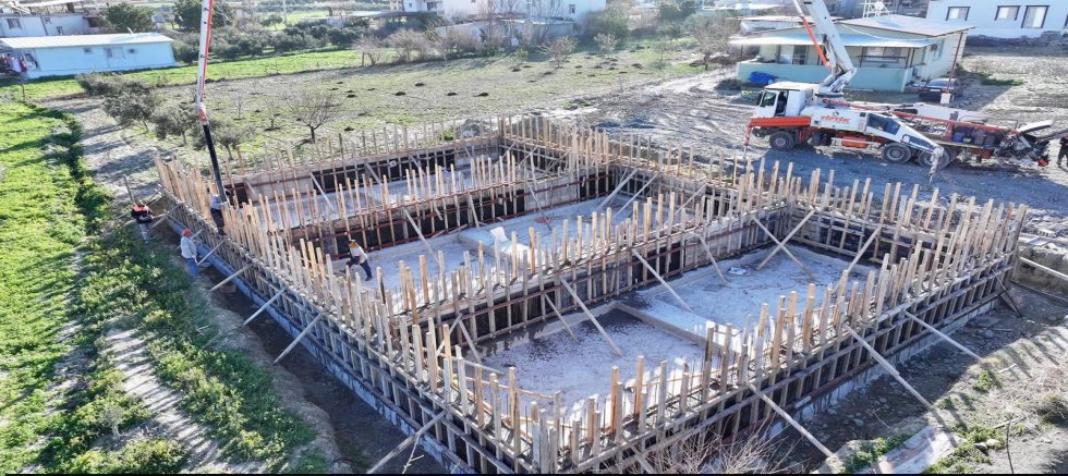 Üçgüllük Çok Amaçlı Salon En Kısa Sürede Tamamlanacak!