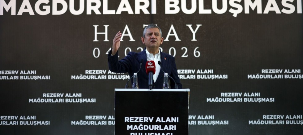 Özgür Özel Hatay’da Rezerv Alan Mağdurlarıyla Buluştu