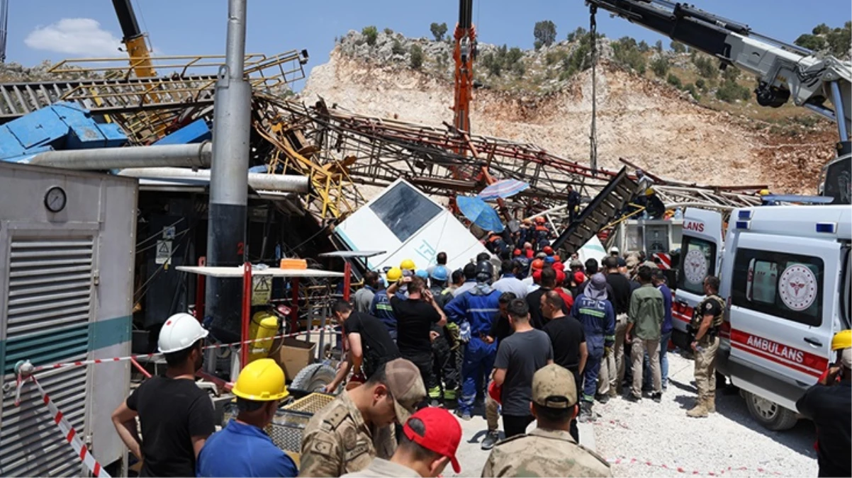 Şırnak'ta Gabar Dağı'nda petrol arama sahasında sondaj kulesi devrildi: 1 ölü, 2 yaralı