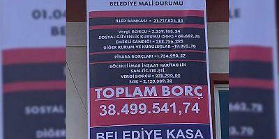 AKP’den MHP’ye geçen bin 841 seçmenli belediyede borç 38 milyon TL