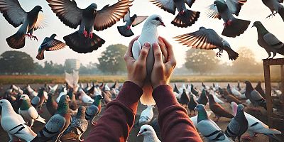 AKP iktidarı güvercinlere haciz uyguladı. Hamdolsun bunu da gördük