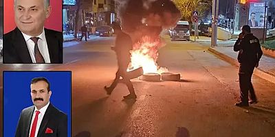 AKP ve MHP arasında ‘13 oy’ gerginliği! Lastik yakıp eylem yaptılar