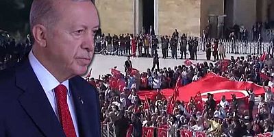 Anıtkabir’de aynı saygısızlık! ‘Tayyip Dede’, ‘Erdoğan’ sloganları birbirine karıştı