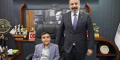 Arsuz Belediye Başkanı ÜSTÜN: Çocukların gözlerindeki umut bizlere daha çok sorumluluk yüklüyor