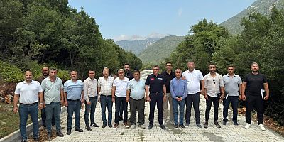 Başkan Dönmez’den Yaylalara 90 Bin Metrekarelik Yol Yatırımı