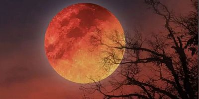 Beklenen gün geldi, dünyanın bir tarafı bu olayı izliyor: Kanlı Ay tutulması Türkiye'den görülecek mi?