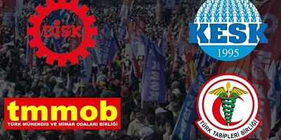 DİSK, KESK, TTB ve TMMOB'den ortak açıklama: Laikliği savunmak suç değil, tarihsel bir görevdir