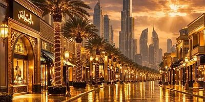 Dubai'den dudak uçuklatan proje: Altınla kaplı ilk cadde geliyor