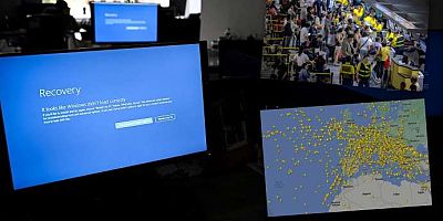 Dünya genelinde ‘mavi ekran’ krizi 8 buçuk milyon bilgisayarı etkilemiş