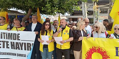 Eğitim Sen’den Şiddet Protestosu