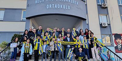 Fenerbahçeliler Çocukları Karne Hediyesiyle Sevindirdi