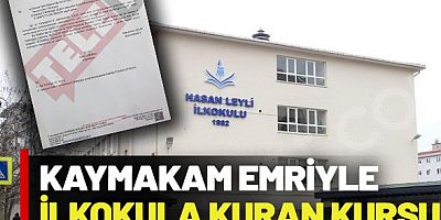 Gündüz ilkokul akşam cami! Etüt saati öğretmenler eve imamlar okula