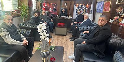 Hatay Aktif Gazeteciler Cemiyeti’nden Emniyet Müdürü Güneş’e Ziyaret