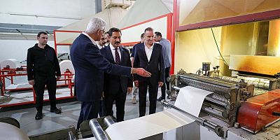 Hatay Valisi Masatlı Asaş Filtre’yi Ziyaret Etti