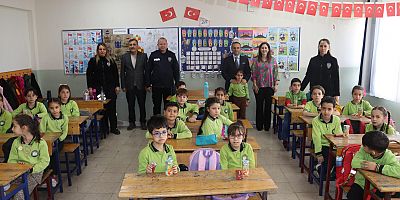 İlçe Emniyet Müdürü Nevzat Güneş Öğrencilerin Konuğu Oldu