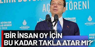 İmamoğlu’ndan iktidara ‘kumpas’ göndermesi: Seçim yaklaşırken ruh sağlıkları bir bozuluyor
