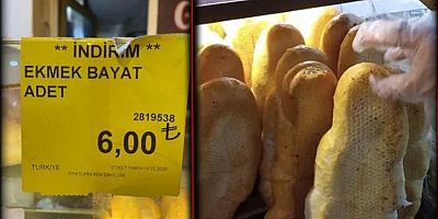 İndrimli 'bayat ekmek' satışı başladı