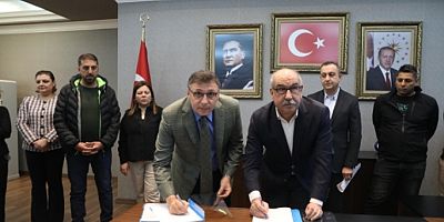 İSKENDERUN BELEDİYESİ’NDE TOPLU İŞ SÖZLEŞMESİ SEVİNCİ