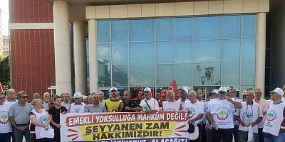 İskenderun’da Emeklilerden Adalet Çağrısı: “İnsanca Yaşamak İstiyoruz!”