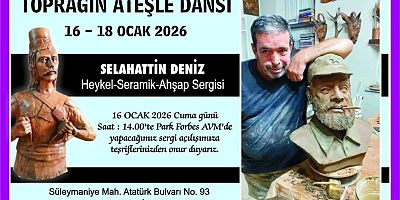 İskenderunlu sanatçı Selahattin Deniz'den ikinci sergi