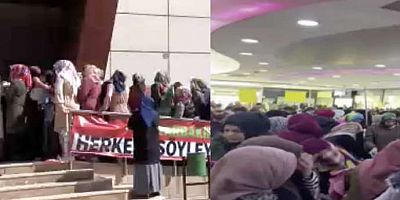 İşte AKP yüzyılı! Diyarbakır’da 200 liralık çek içim metrelerce kuyruk