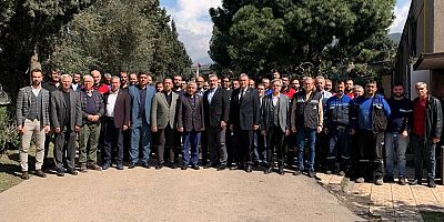 İYİ PARTİ İskenderun Belediye Başkan Adayı Nazmi Ceylan NOKSEL'e misafir oldu