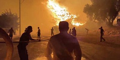 İzmir alev alev! Urla’da 440 konut tahliye edildi