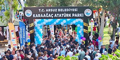 KARAAĞAÇ ŞARKONAK PARKTA ARTIK HAYAT VAR