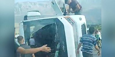 Mersin’de feci kaza! Otobüs karşı şeride geçti: 2 ölü, 34 yaralı