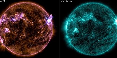 NASA duyurdu: Güneş'te patlama oldu, sinyaller kesildi