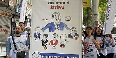 Öğretmenler MEB’e yürüyor! “Patronların Bakanı Yusuf Tekin istifa”