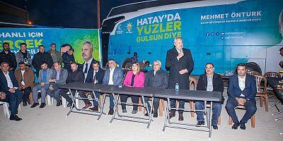 Öntürk : Önceliğimiz Hatay'ı ayağa kaldırmak