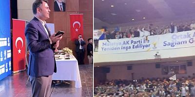 Ormanlar yanarken Murat Kurum AKP toplantısında