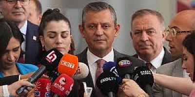 Özgür Özel: Biz bir erken seçim çağrısı yapmıyoruz