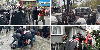 Polis barikatları gölgesinde 1 Mayıs: Taksim’e yürümek isteyenlere müdahale; 575 kişi gözaltına alındı